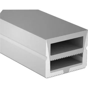 LED osvětlení Silikonová trubice plochá obdélníková P1510 pro LED pásky 10mm