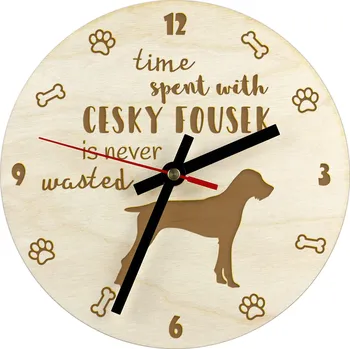 Hodiny Nástěnné hodiny Art-Dog béžové 30 cm