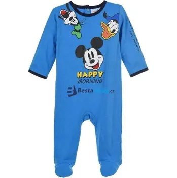 Kojenecký overall Chlapecký overálek Disney Mickey Mouse modrý