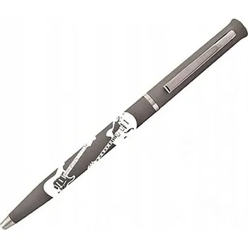 Hudební propiska s kytarami - šedá