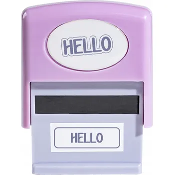 Dětské razítko Razítko pro děti s nápisem HELLO, dětská razítka