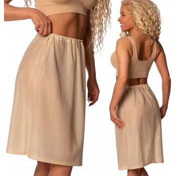 Podprsenka Spodnička Markal béžová 100% polyamid XXL ke kolenům