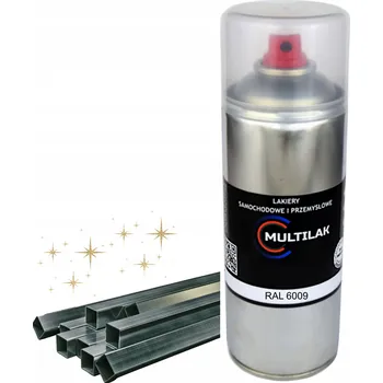 Barva ve spreji Lak barva ve spreji RAL 6009 Lesklý