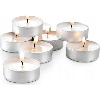 Svíčka Čajové svíčky parafinové, bez vůně IKEA, 100 ks