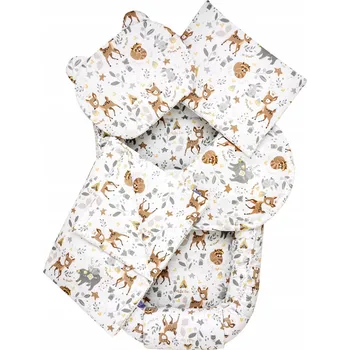 Hnízdečko pro miminko XXL BAVLNĚNÉ HNÍZDEČKO pro miminko Sada 5v1 JUKKI