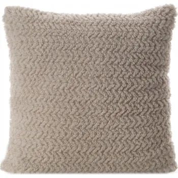 Povlak na dekorativní polštářek Dekorativní povlak na polštář LARIS 45x45 béžový s lesklou nití