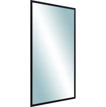 Zrcadlo Zrcadlo v rámu 80x40 úzký rám černé moderní
