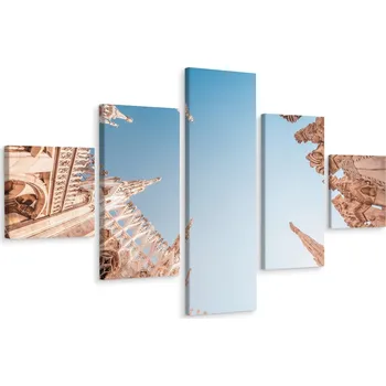 Obraz Vícedílný obraz ARCHITEKTURA Nebe Výhled 3D 250x150