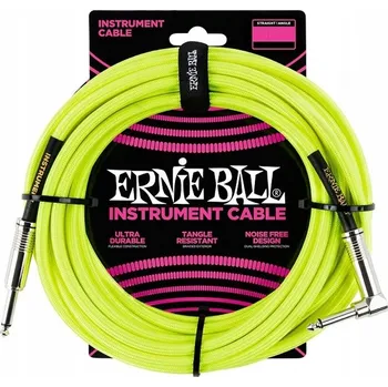 elektrický kabel Ernie Ball EB 6080 kytarový kabel 3,05 m