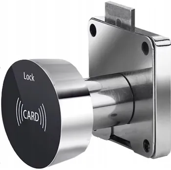 Nábytkové kování Elektronický nábytkový zámek na kartu, průměr 18 mm, délka 22 mm