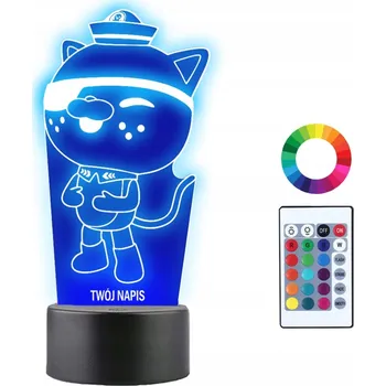 Lampička Plexido vícebarevná Noční lampa