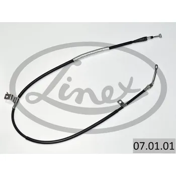 Lanko parkovací brzdy Tažné lanko, parkovací brzda LINEX 07.01.01