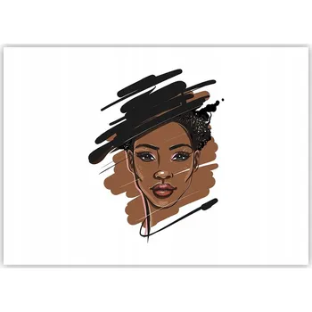 Obraz Plakát bez rámu do obývacího pokoje ložnice 70x50 žena moderní módní obraz