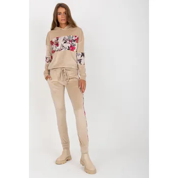 Rue Paris Dámská souprava Aliouq béžová M