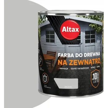 Lak na dřevo Venkovní Barva na dřevo 0,75 l šedá Altax polomatná