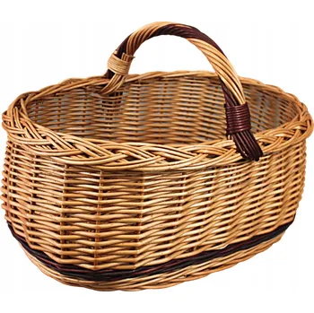 Nákupní košík Nákupní košík proutěný hnědý