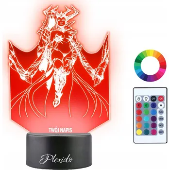 Lampička Plexido vícebarevná Noční lampa