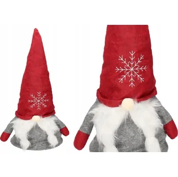 Vánoční dekorace ŠPIČKA NA VÁNOČNÍ STROMEK SKŘÍTEK FIGURKA OZDOBA 57 CM