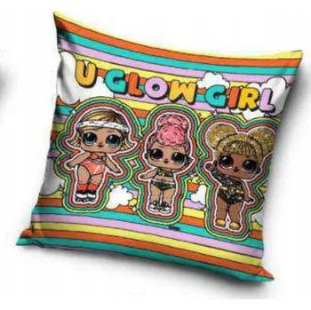 Povlak na dekorativní polštářek Povlak na polštáře 40 x 40 cm Carbotex L.O.L. Surprise