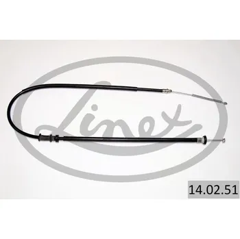 Lanko parkovací brzdy Tažné lanko, parkovací brzda LINEX 14.02.51
