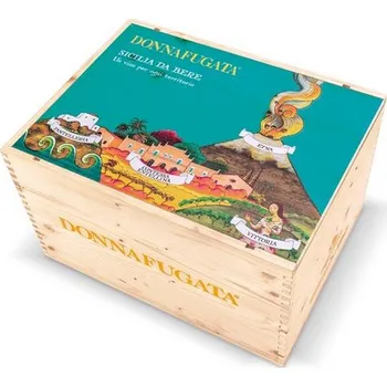 Donnafugata Set Sicilia da bere (set 4 lahví ve dřevě )