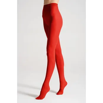 Podprsenka Punčocháče hladké Veneziana Satin 40den červená rosso velikost 4