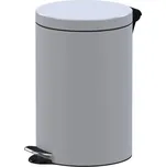 Kovový Odpadkový koš Alda 12l bílý