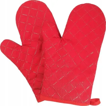 Chňapka 2x Univerzální kuchyňská chňapka červená