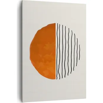 Obraz Obraz na plátně do obýváku ložnice 50x70 abstrakce obrazy na zeď