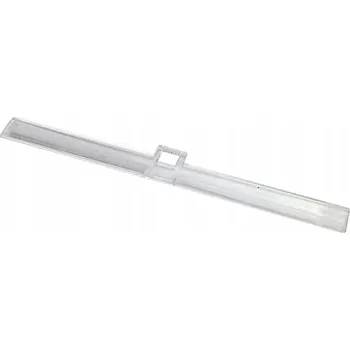 Věšák Lamelový závěs pro vertikální žaluzie 127mm průhledný