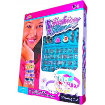 kreativní sada NÁRAMKY písmenka přívěsky - VYTVOŘ SI SVŮJ VLASTNÍ