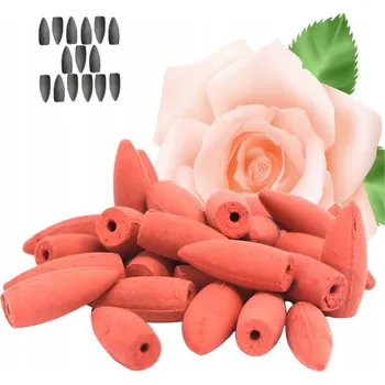 Vonná tyčinka ZPĚTNÉ VONNÉ KUŽELY VŮNĚ RŮŽE 15x