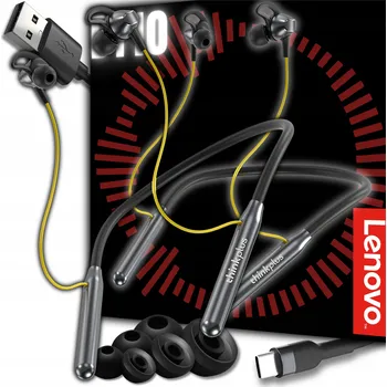 Sluchátka BEZDRÁTOVÁ SPORTOVNÍ SLUCHÁTKA BLUETOOTH LENOVO DO UŠÍ HT10