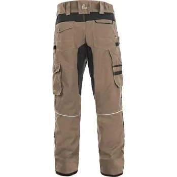 montérky Kalhoty CXS STRETCH, pánské, béžovo-černé, vel. 54