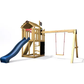 Dětské hřiště Dětské hřiště Monkey´s Home Malý pirát MAD s modrou skluzavkou 2024