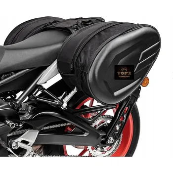 Zavazadlo na motocykl BOČNÍ BRAŠNY KUFŘÍKY VAKY VODĚODOLNÝ OBAL POPRUHY 38L - 58L SUZUKI SV 650 1000