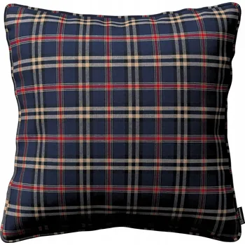 Polštář Dekoria Vánoční povlak na polštář, tmavě modrý