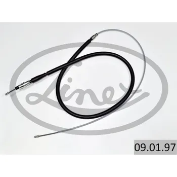 Lanko parkovací brzdy Tažné lanko, parkovací brzda LINEX 09.01.97