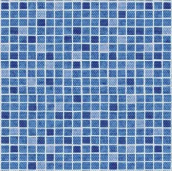 VágnerPool bazénová fólie AVfol Decor Protiskluz - Mozaika Modrá, 1,65m šíře, 1,5mm, metráž