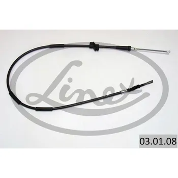 Lanko parkovací brzdy Tažné lanko, parkovací brzda LINEX 03.01.08