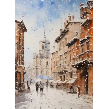 Plakát Plakát Kouzlo Starých Měst bez rámu 39,5 x 55 cm