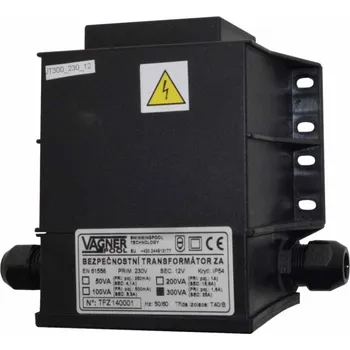 Bazénové osvětlení VágnerPool bezpečnostní transformátor 40 W pro LED, zalitý 230 V/12 V
