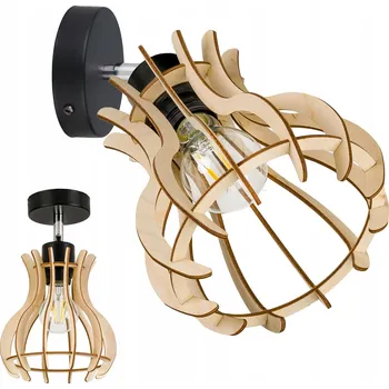 Nástěnné svítidlo Nástěnné svítidlo LED-ONE černé E27 60 W