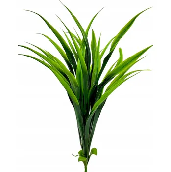 umělá květina Tráva Umělá Kytice Zelená Listy 40 cm