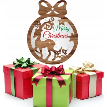 Vánoční dekorace VÁNOČNÍ KOULE VÁNOČNÍ BAŇKY KOULE 10 CM NA VÁNOČNÍ STROMČEK, PREMIUM AKRYLOVÉ SKLO