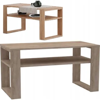 Konferenční stolek Moderní Konferenční Stolek Lavice Dub Sonoma 100x50