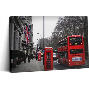 Obraz Foto Obraz Canvas do obýváku Nástěnná Dekorace Autobus Londýn 30x20 cm