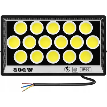 LED reflektor HALOGEN 800W COB venkovní SLIM reflektor světlo