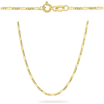 Hodinky Řetěz Bonore Délka 60 cm - Zlato 585- Typ Figaro-Gucci 147737