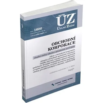 ÚZ 1600 Obchodní korporace: Zásadní…